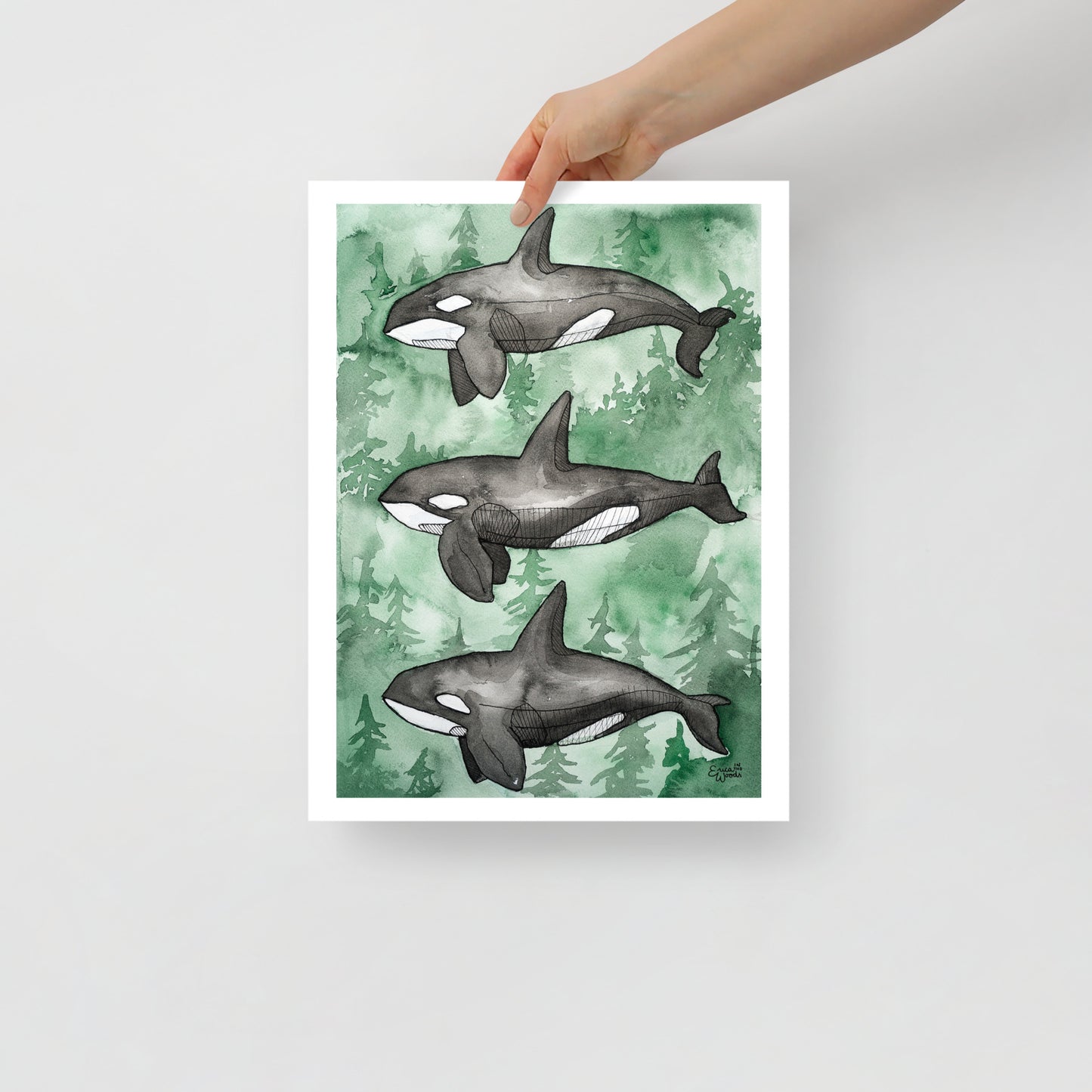 Three Sisters Matte Paper Poster Print