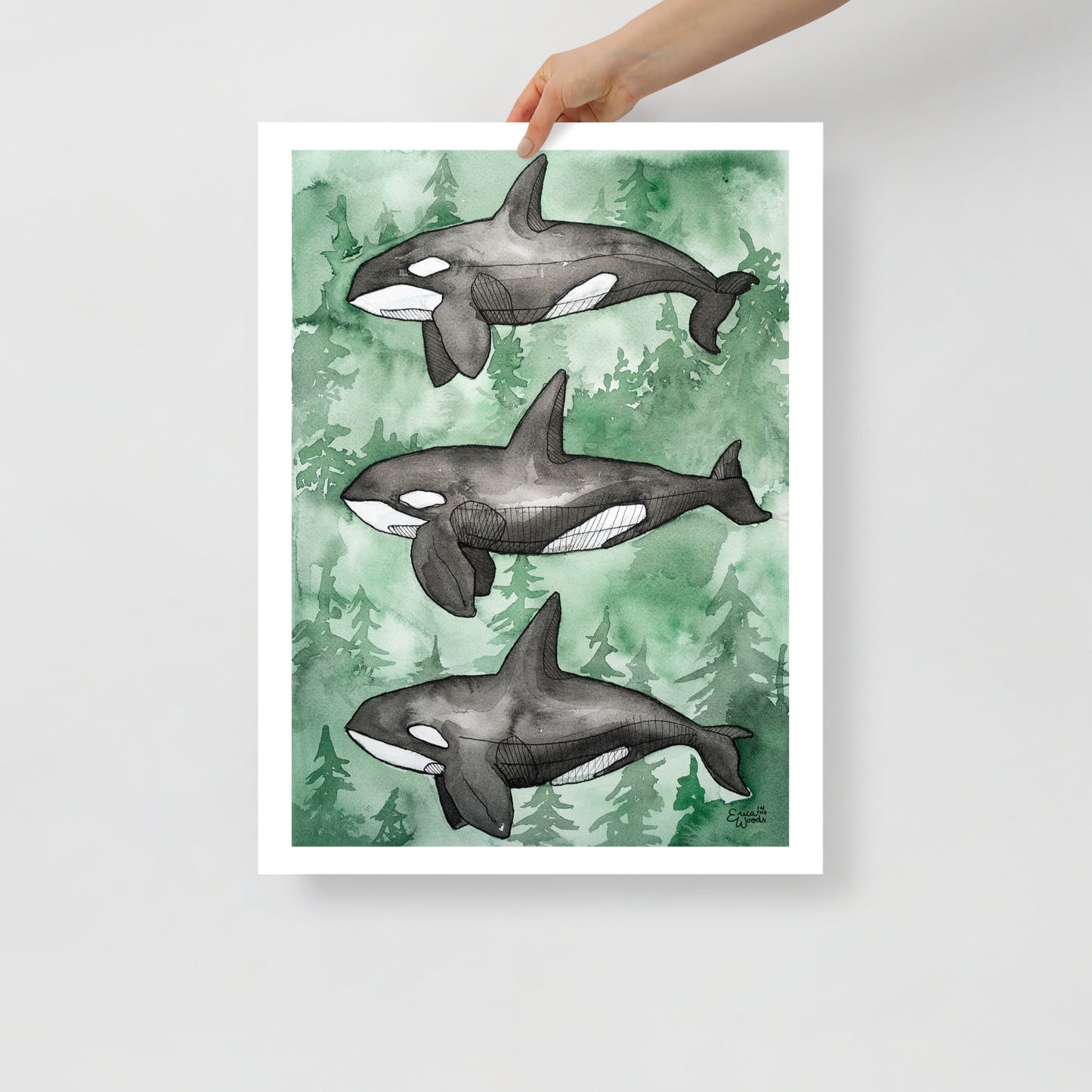 Three Sisters Matte Paper Poster Print