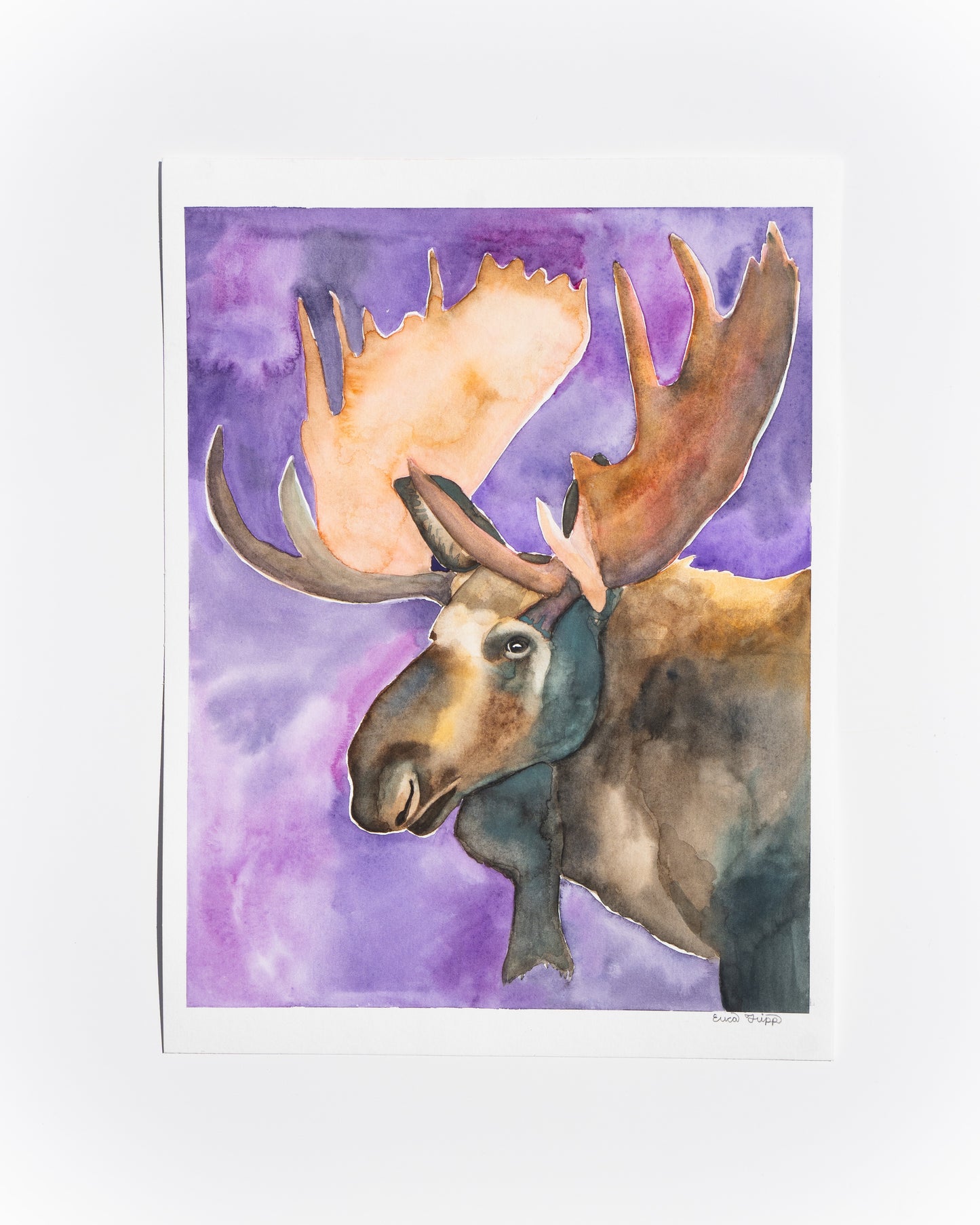 Original Watercolour & Ink Painting – "ALEX"