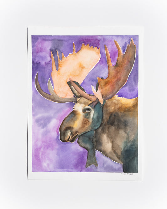 Original Watercolour & Ink Painting – "ALEX"