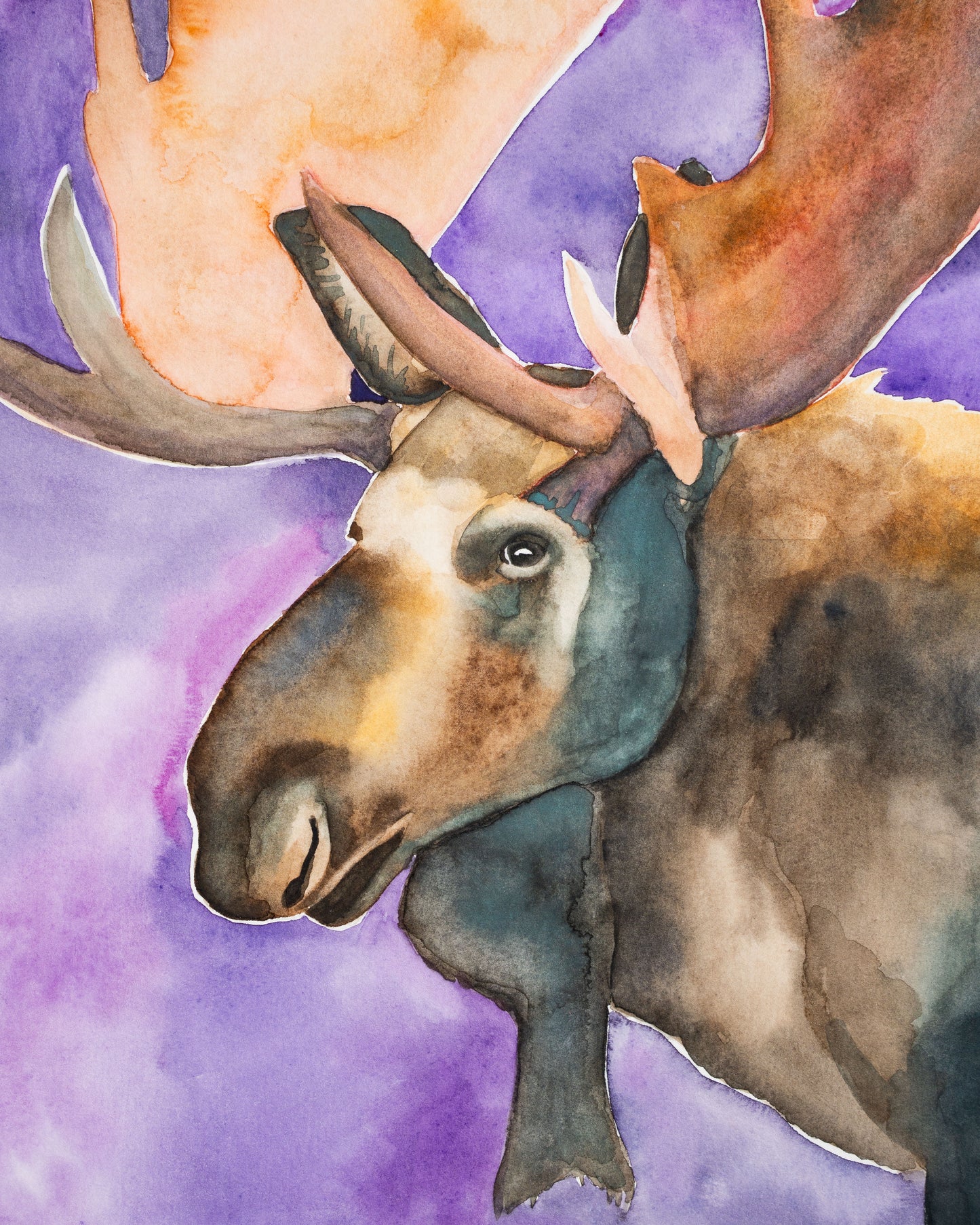 Original Watercolour & Ink Painting – "ALEX"