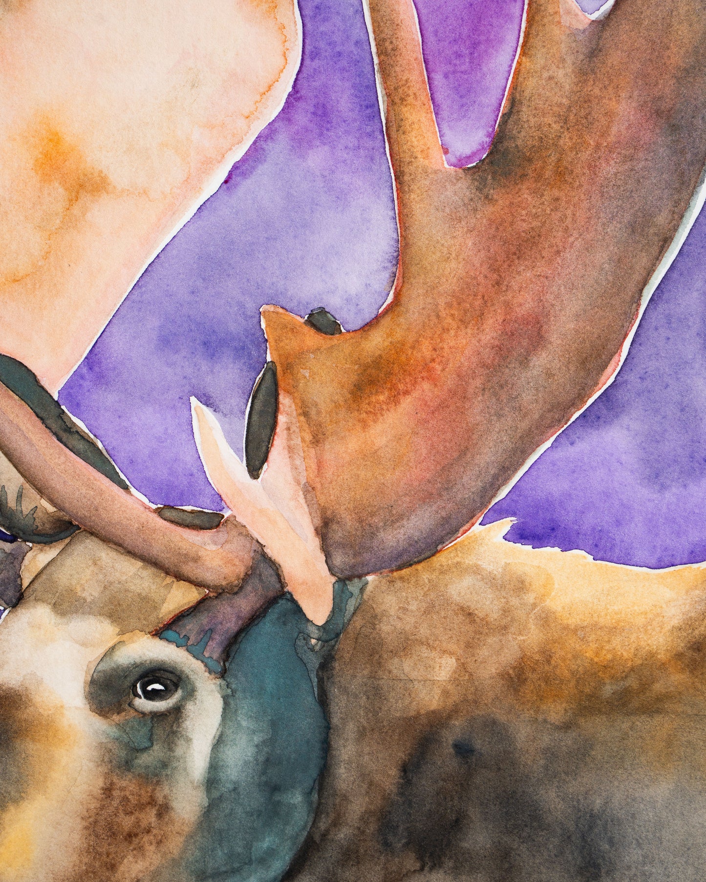 Original Watercolour & Ink Painting – "ALEX"