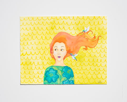 Original Watercolour  – "SARAH"