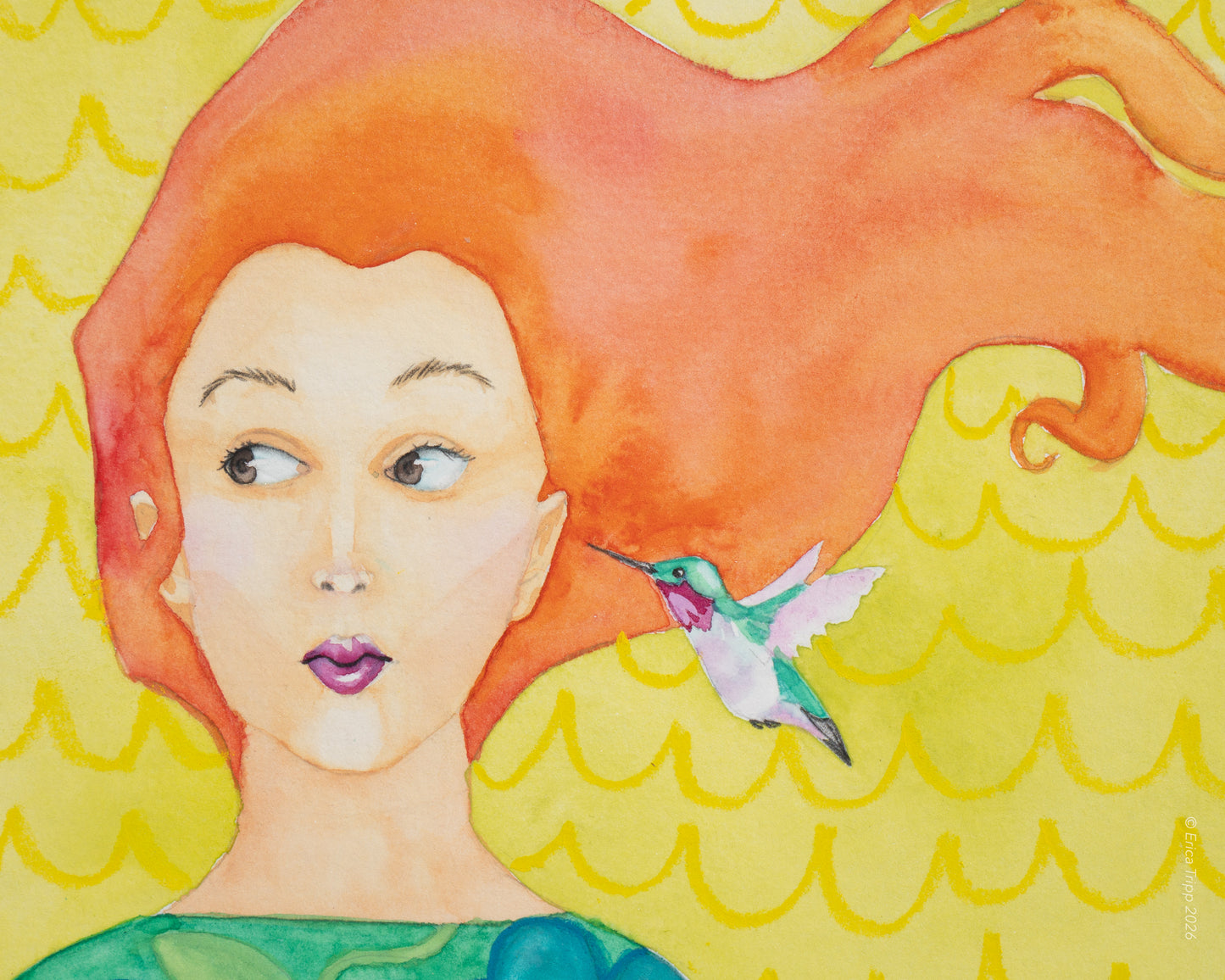 Original Watercolour  – "SARAH"