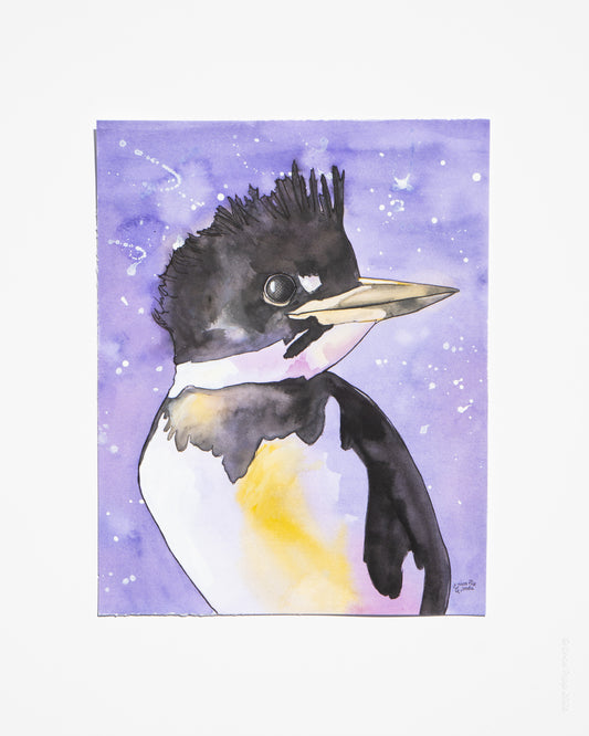 Original Watercolour & Ink Painting – "PERRY"
