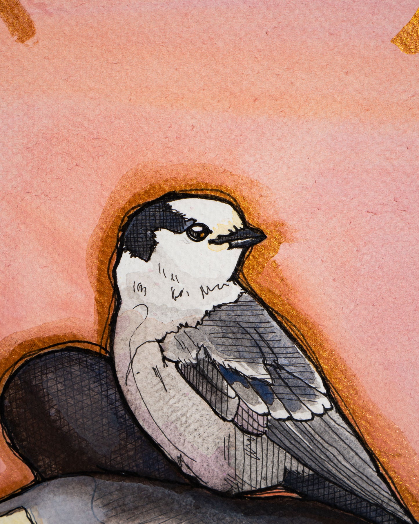 Original Watercolour & Ink Painting – "DELILAH"
