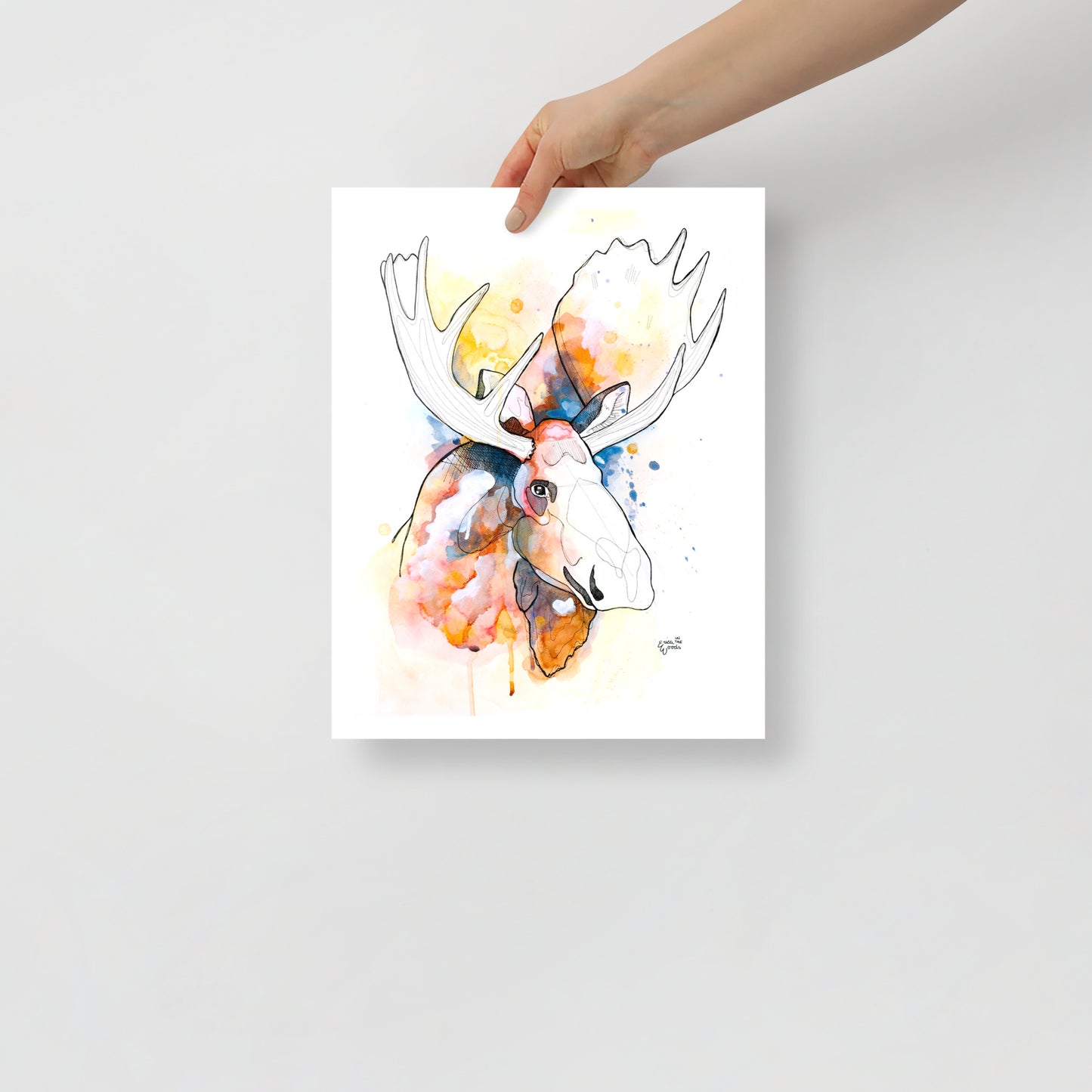 Marcus Moose Matte Paper Poster Print