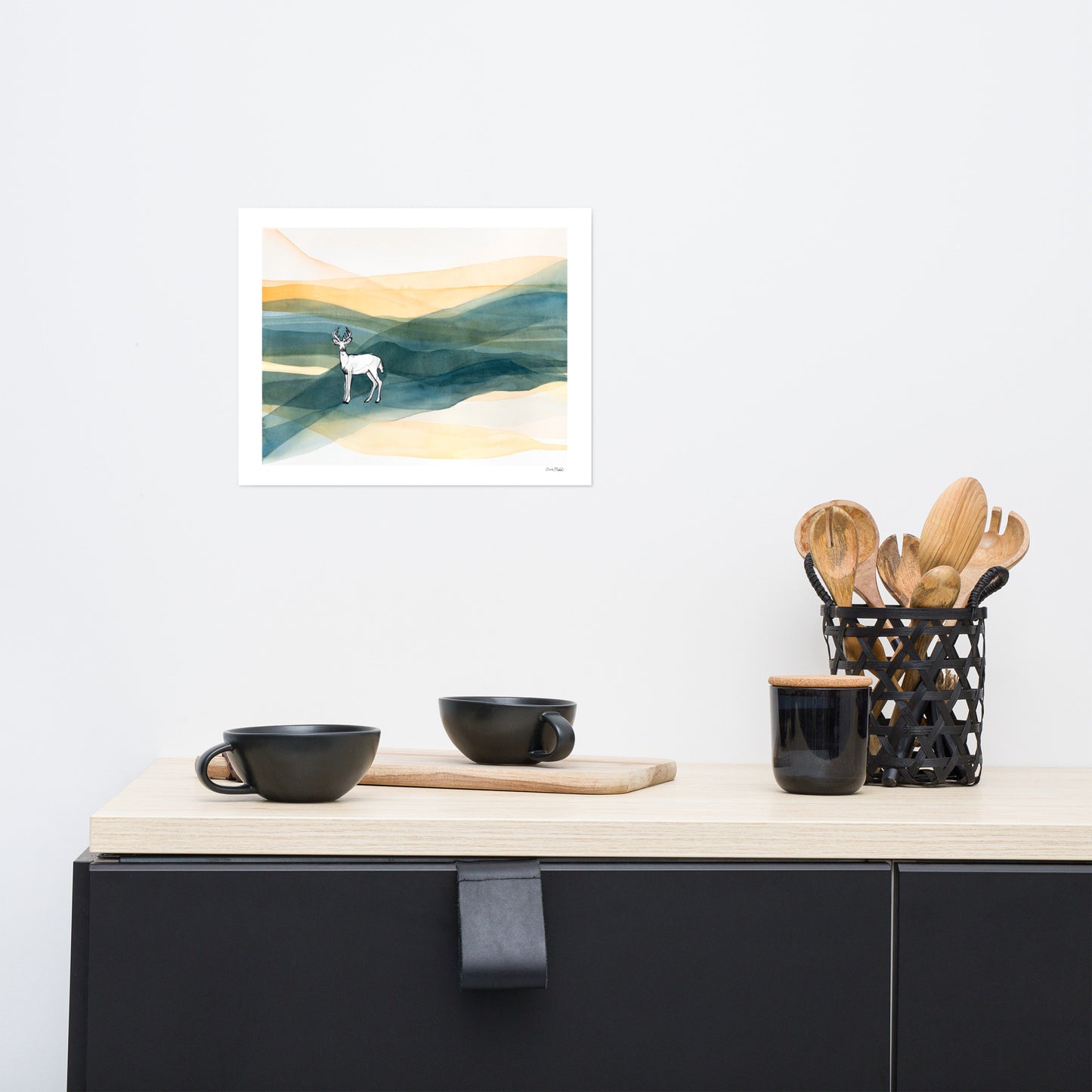 An Afternoon Drive Matte Paper Poster Print