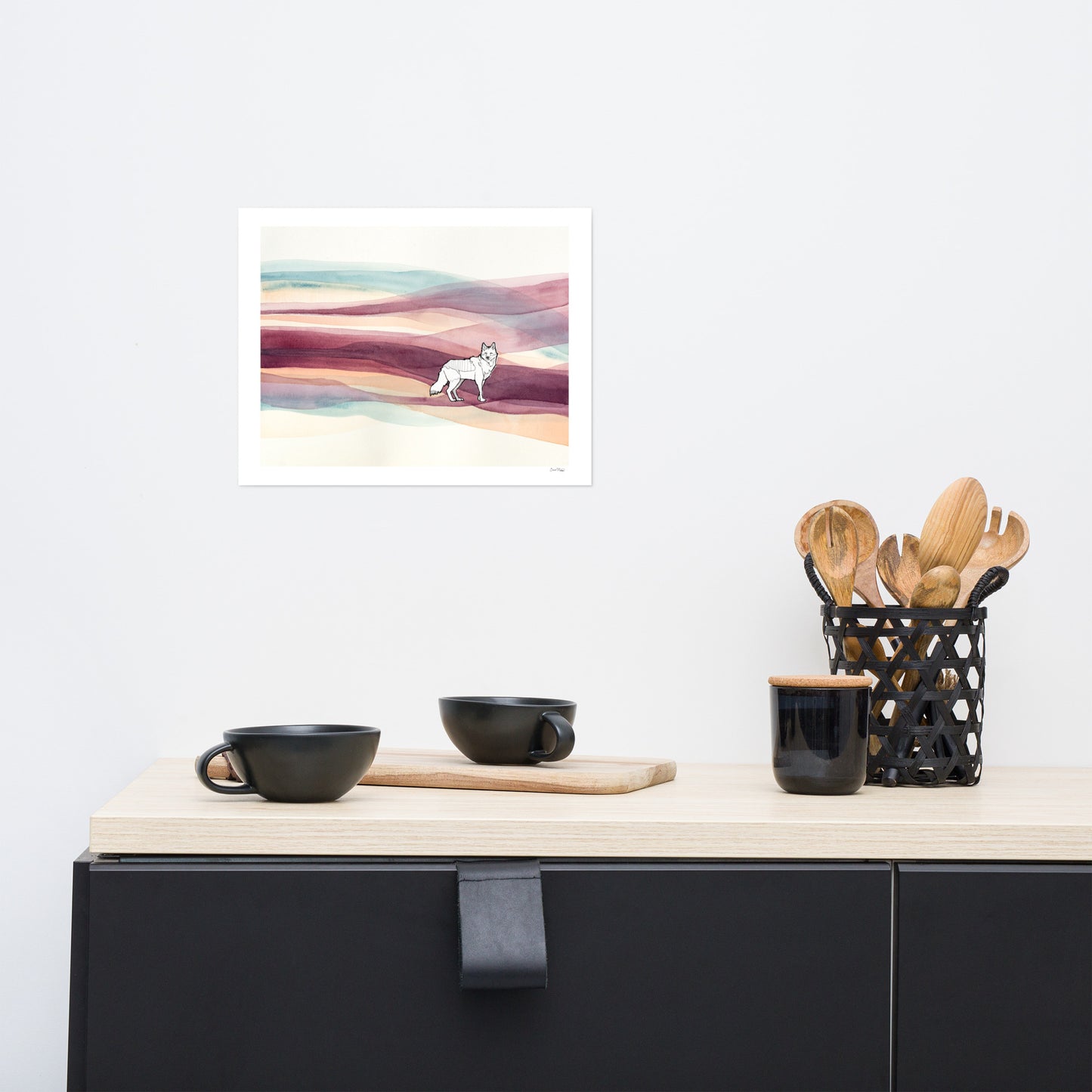 A Morning Hike Matte Paper Poster Print