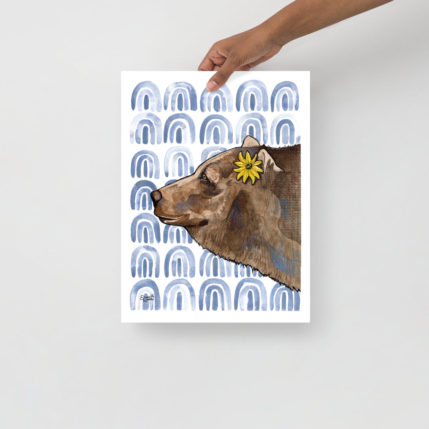 Sara Bear Matte Paper Poster