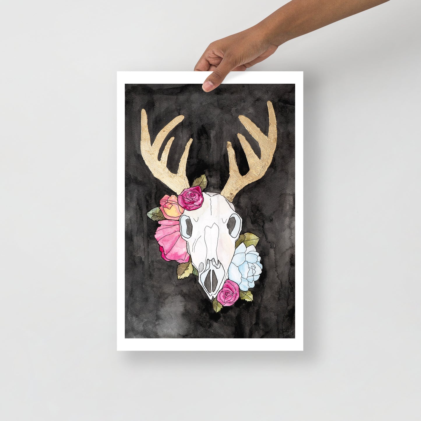 How Are You Feeling Deer? Matte Paper Poster Print
