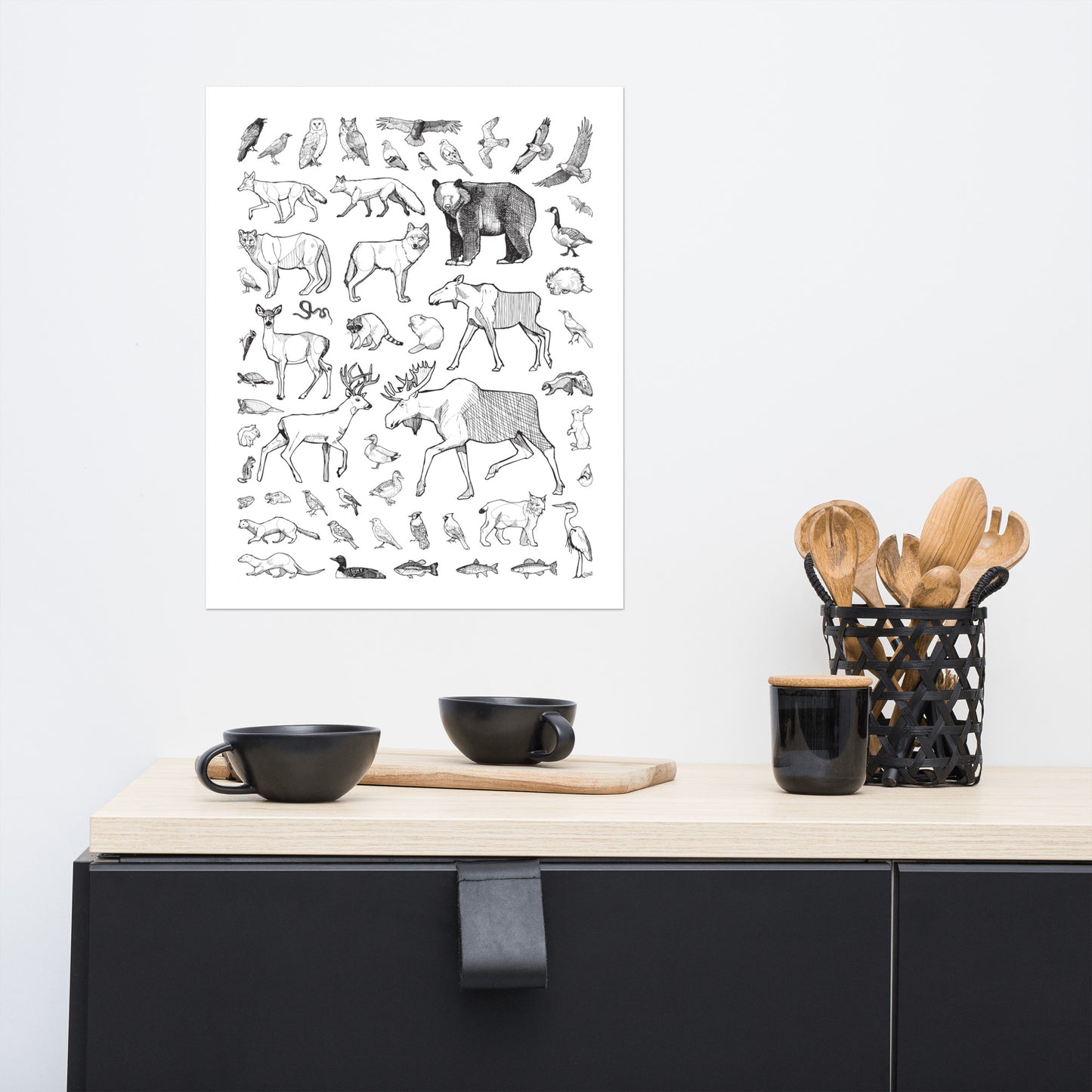 Ontario Species Matte Paper Poster Print