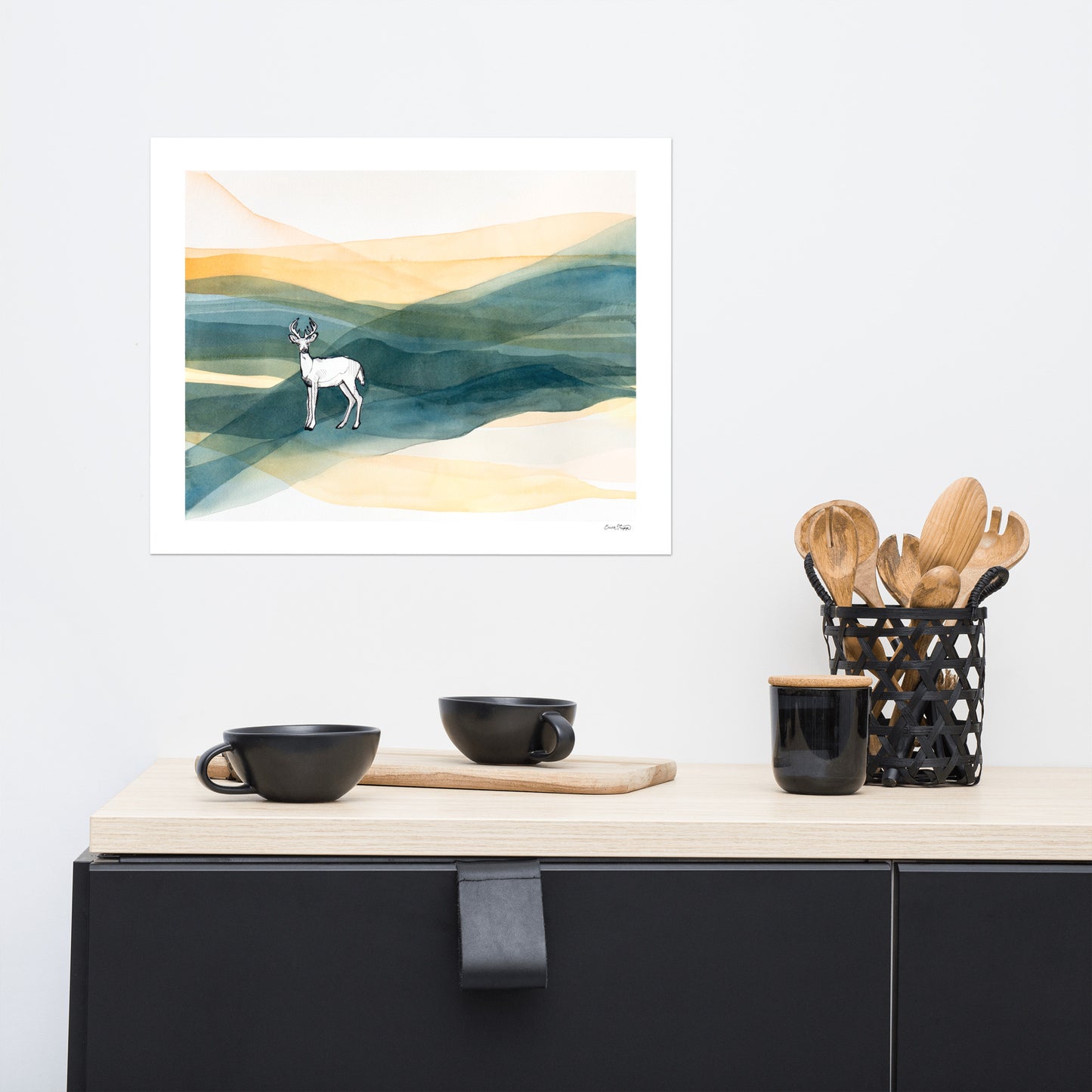 An Afternoon Drive Matte Paper Poster Print