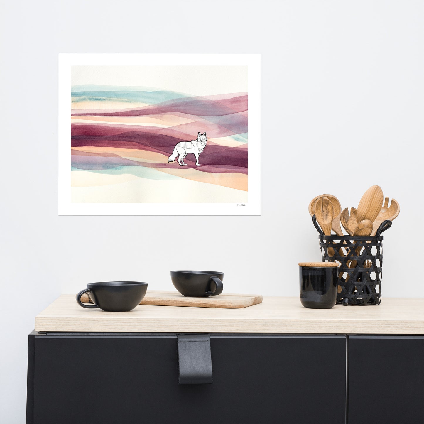 A Morning Hike Matte Paper Poster Print