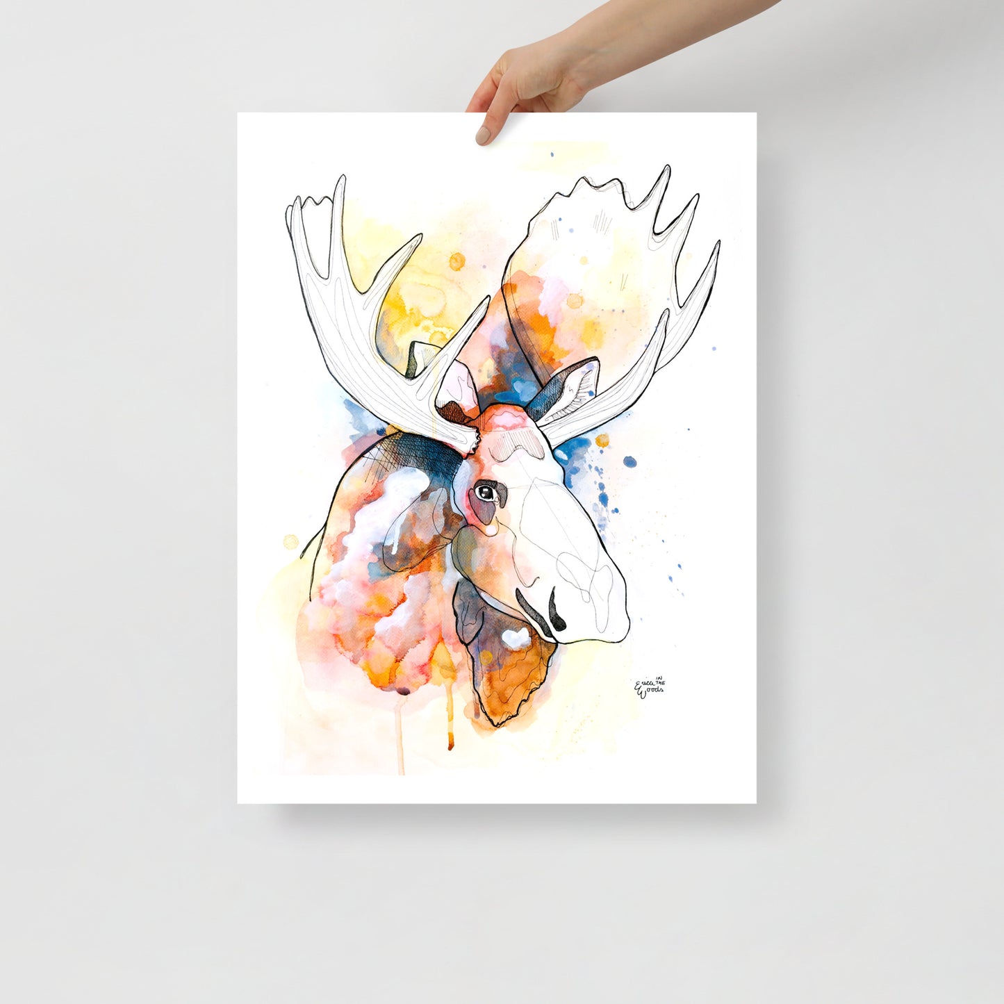 Marcus Moose Matte Paper Poster Print